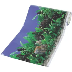 Aquarium Systems Akvariebaggrund, dobbelt 30 cm -15 m. (Dekoration, sonstige Gegenstände), Aquarium Dekoration