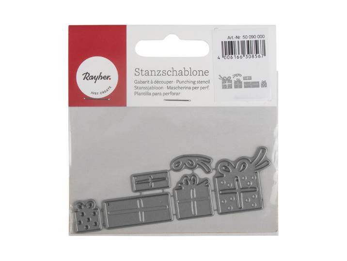 Stanzschablonen Set: Presents, 0,9x2cm-2,1x2,9cm, SB-Btl 6Stück