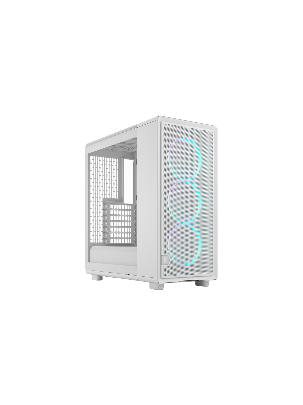 Fractal Design Epoch White TG RGB - Gehäuse - Miditower - Weiß