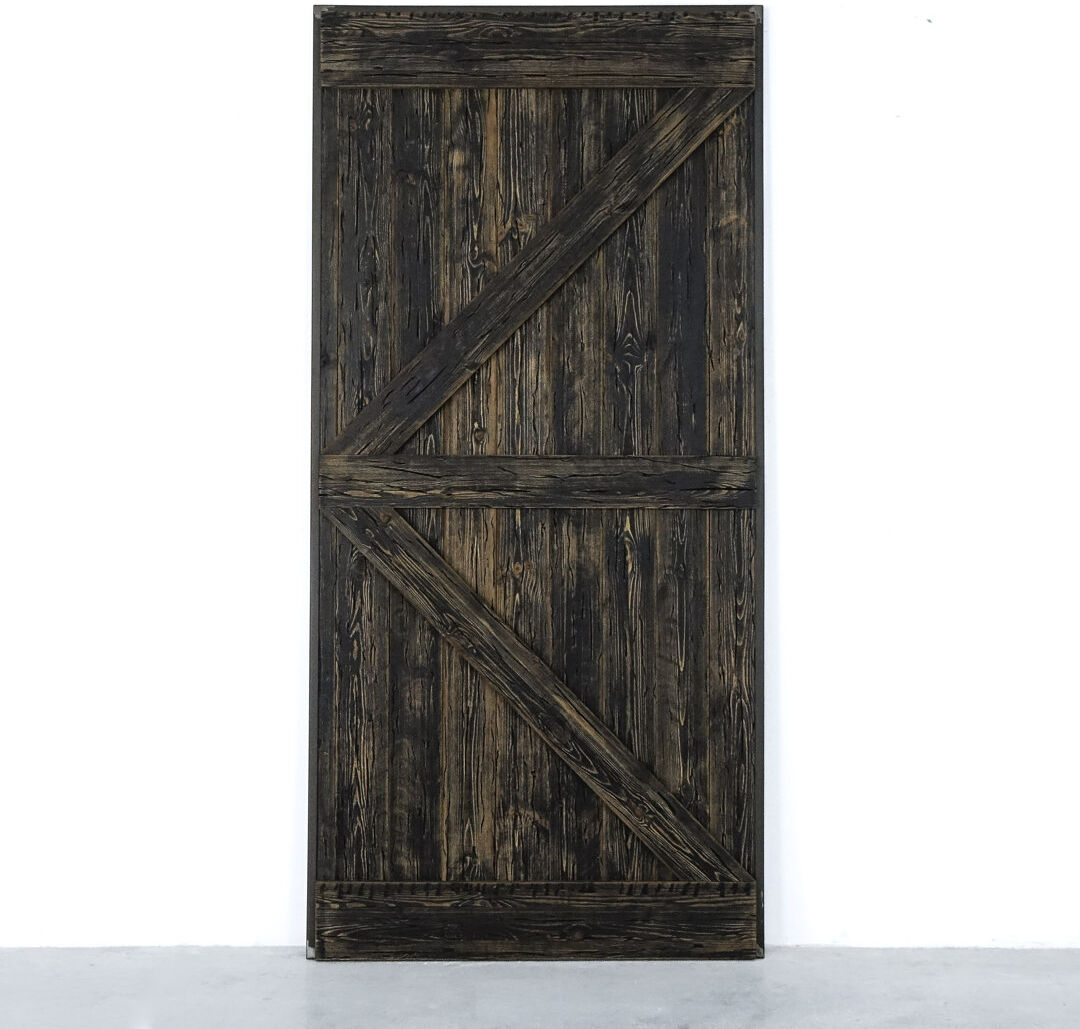 Natur Pur Frey Solid Pine Sliding Door Brown 100cm W X 210cm H