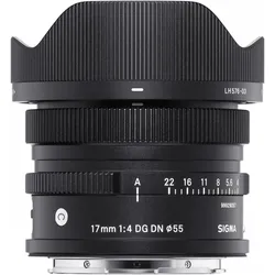 Sigma 17mm F4,0 DG DN Contemporary, L-Mount (L-Mount, Vollformat), Objektiv, Schwarz