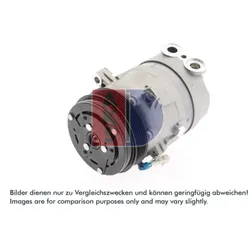 Kompressor Klimaanlage AKS DASIS 850950N für Opel Omega B Caravan Sintra