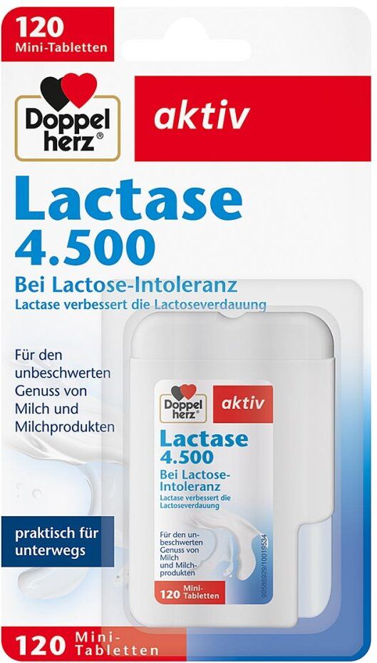 Doppelherz Lactase 4.500 Tabletten 120stk