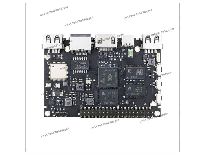 Carte de développement Open Source pour ordinateur VIM1, Quad-core S905X, prend en charge une variété de développement du système