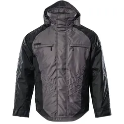 Pilotjacke "FRANKFURT" Unique mehrfarbig - 3XL - anthrazit/schwarz
