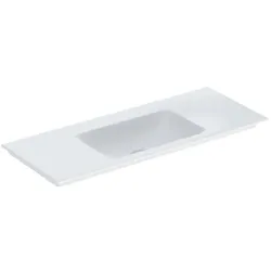 Geberit One Möbel-Waschtisch 505011015 120 cm, ohne Hahnloch und Überlauf, weiß KeraTect