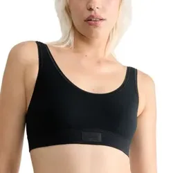 Sloggi BH Double Comfort Top Schwarz Baumwolle 40 Damen