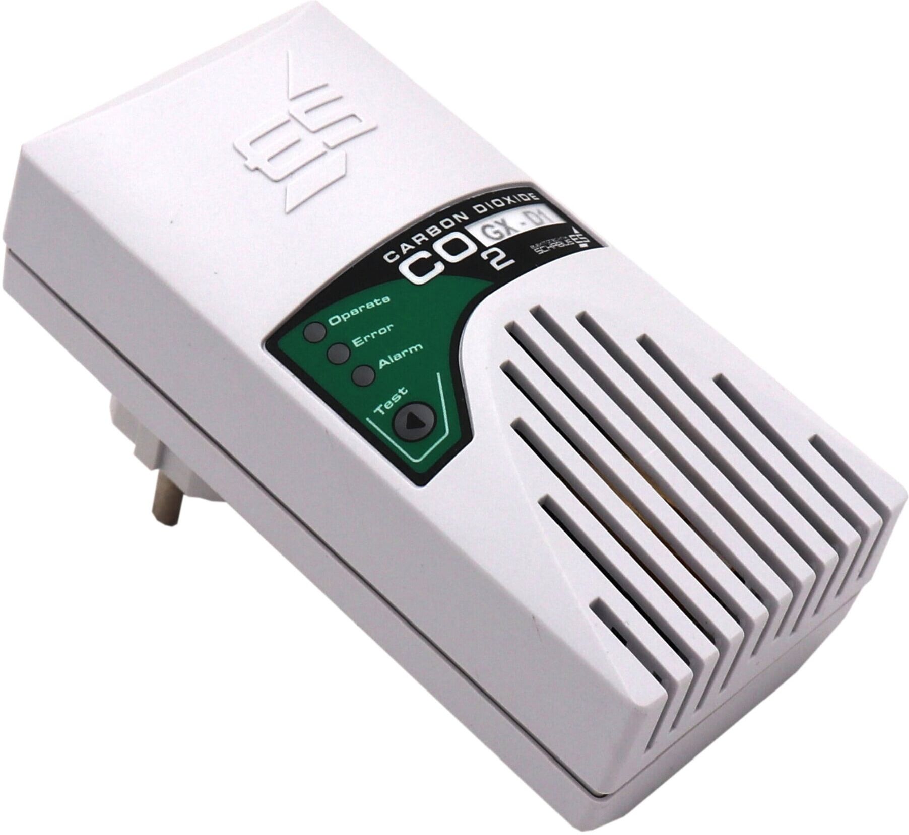 schabus Gas Alarm GX-D1 mit integriertem CO2 Sensor (300251)