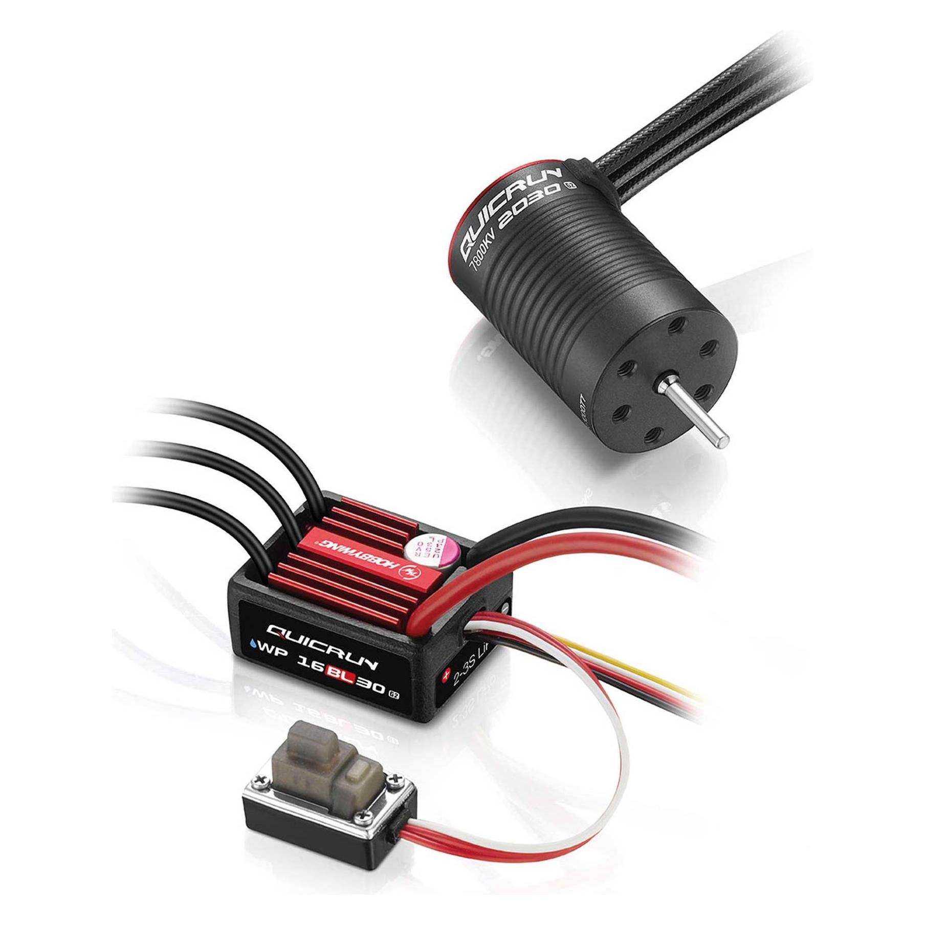 Hobbywing Combo WP16BL30 G2 mit 2030SL-7800kV-G2 (HW38030006)