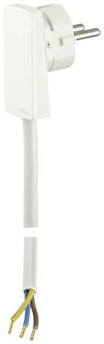 EVOline 1512 0015 1300 Strom Anschlusskabel Weiß 1.5m