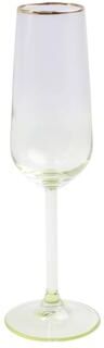 viva by VIETRI Rainbow Yellow Champagne Flute