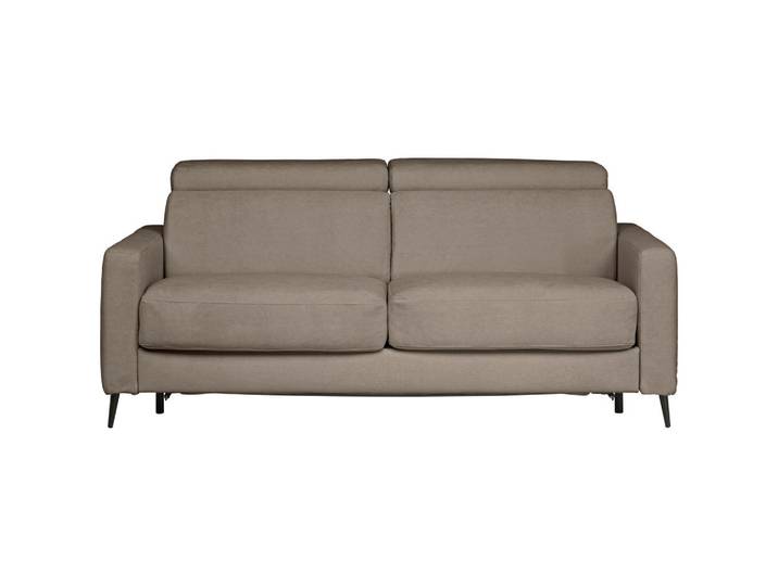 Novel Schlafsofa MIT Tempur Matratze, Taupe, Metall, 200x85-99x104 cm, Wohnzimmer, Sofas & Couches, Schlafsofas, Sonstige Schlafsofas