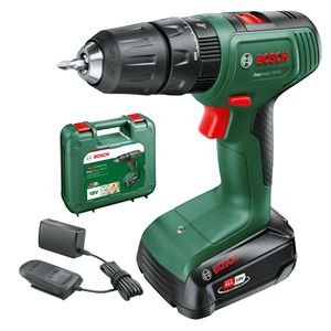 Bosch Akku-Schlagbohrschrauber EasyImpact 18V-40, 18V / 2,0Ah, mit Akku, Ladegerät und Koffer