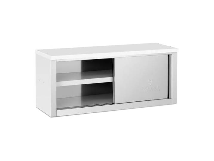 Edelstahl Wandschrank Wandschrank mit Schiebetüren Wandschrank Küchenschrank Edelstahl 1200 x 400 x 500 mm 65 kg Tragkraft 14_0005006