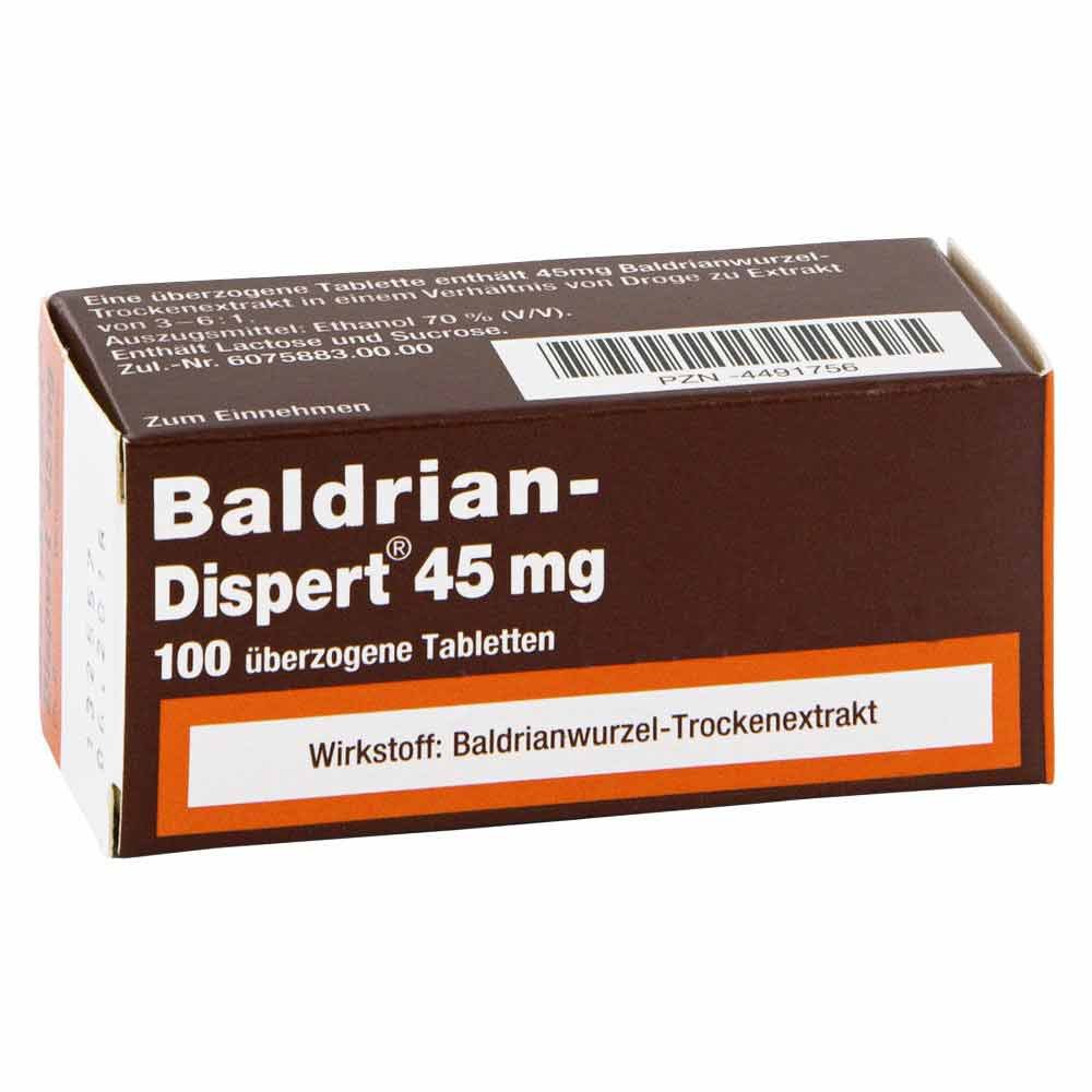 CHEPLAPHARM Arzneimittel GmbH Baldrian-Dispert 45mg 04491756
