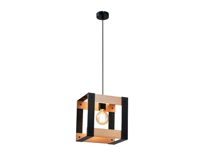 Nettlife Pendelleuchte Margarete 1-flammig 25/25/175 cm, Braun, E27, 25x175x25 cm, Lampen & Leuchten, Innenbeleuchtung, Hängeleuchten, Pendelleuchten