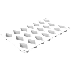 Rombo XS 16 Silikonbackform für Monoportionen