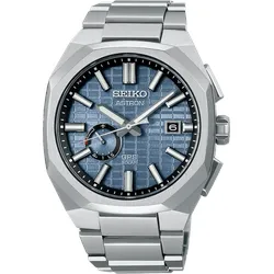 Seiko Astron GPS Solar Date 3x62 SSJ013J1 - blau,silber - 41,2mm