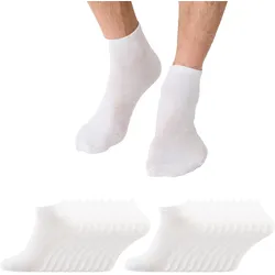 NUR DIE Herren Sneakersocken Classic unifarben hautsympathisch 20