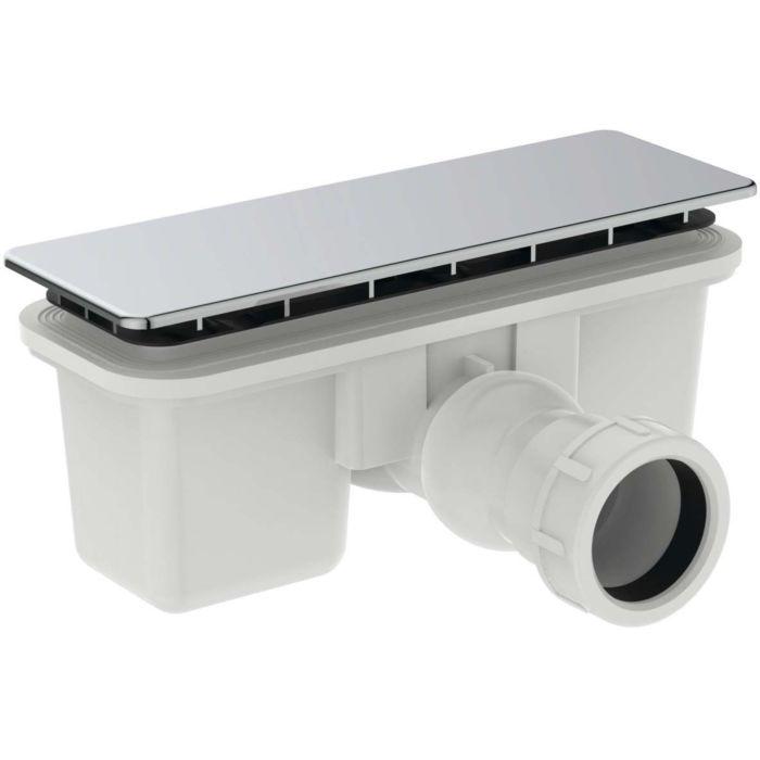 Ideal Standard Spezial-Ablaufgarnitur T4493AA 19,5x5cm, mit Abdeckung, chrom