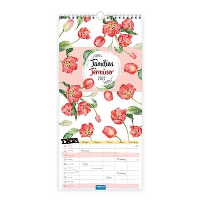 TRÖTSCH - Familienkalender Familienterminer Blumen 2027