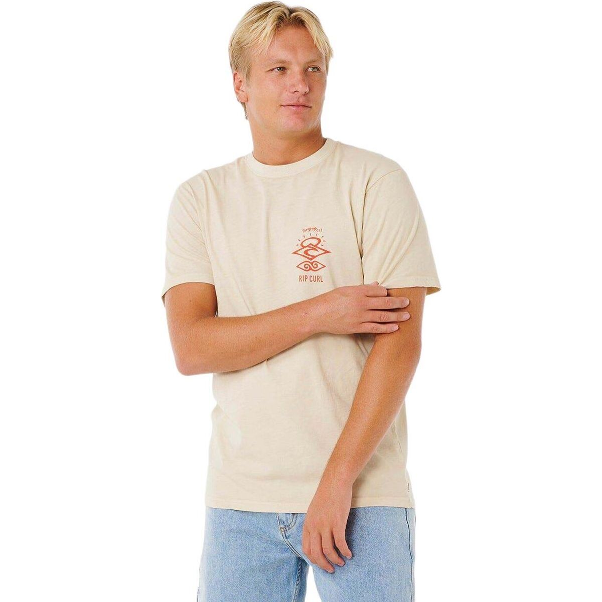 RipCurl Search Icon Tee vintage white (8861) L 0X9MTE-8861-L