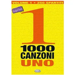 1000 Canzoni Volume 1 Gitarre Buch, Fachbücher
