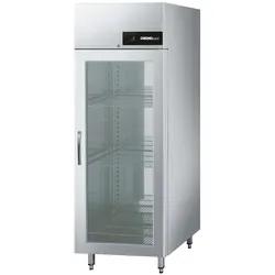 CHROMOnorm Tiefkühlschrank NOVA 690 GN 2/1 Glastür
