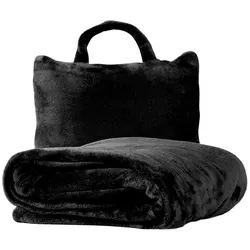 rogon Plaid mit Tasche 130x150cm TESSA - B/L ca. 130,00x150,00
