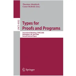 Types for Proofs and Programs, Fachbücher von Conor McBride, Thorsten Altenkirch