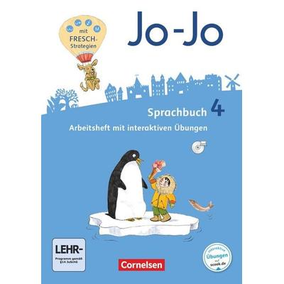 Jo-Jo Sprachbuch 4. Schuljahr - Allgemeine Ausgabe - Arbeitsheft, Taschenbuch von Henriette Naumann-Harms,Sandra Meeh,Frido Brunold,Rita Stanzel,