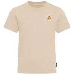 JACK WOLFSKIN Kinder Shirt PAW T K, Größe 140 in Braun Braun