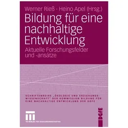 Bildung für eine nachhaltige Entwicklung, Fachbücher von Heino Apel, Werner Riess