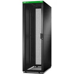 APC ER6202FP1 Easy Rack Flatpack, 600mm/42HE/1000mm, mit Dach, Seitenwand, Rollen, Füße, 4 Halterungen, ohne Boden, schwarz