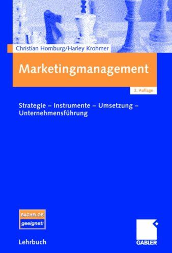 Christian Homburg - Marketingmanagement - Preis vom 10.10.2026 11:48:34 h