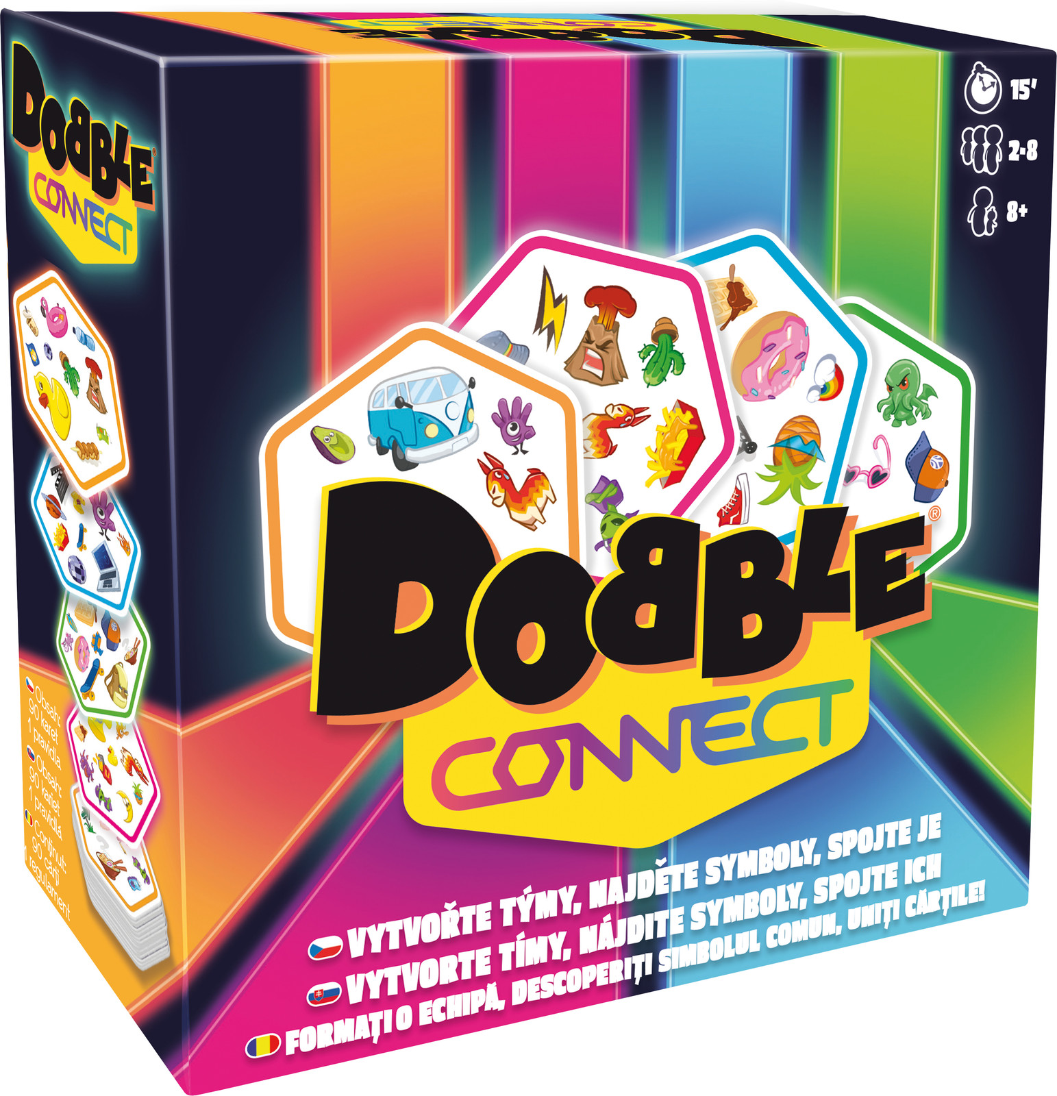 Dobble Connect – Snel teamspel van Asmodee