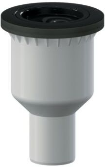Ideal Standard Flat S Dallmer Orio Brausewannen-Ablaufgarnitur K863767 schwarzer Anschluss, senkrecht, DN 50