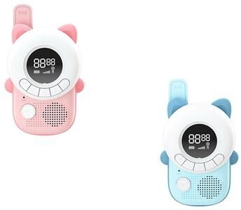 Inspired Deals Kids Walkie Talkie Set Long Range Outdoor Toy For Parent Child Communication And Adventure Play cat