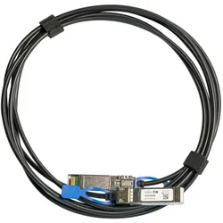 MikroTik 1/10/25-Gigabit-MiniGBIC-Modul, 3 m (SFP/SFP+/SFP28, Transceiver, Schwarz, Silber