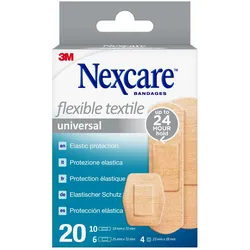 Nexcare® Flexible Textile Universal Pflastersortiment, beige