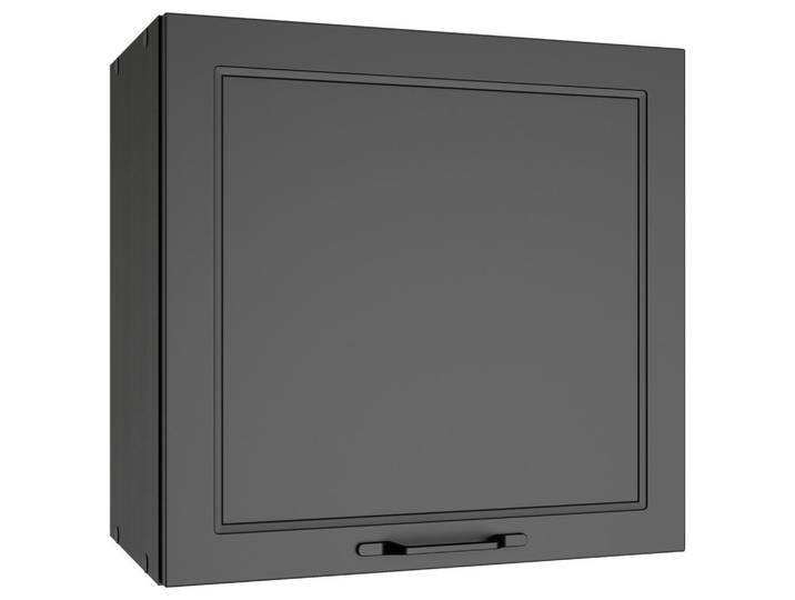 Held Küchenoberschrank, Grau, 1 Fächer, 60x57x34 cm, Made in Germany, hängend, Küchen, Küchenmöbel, Küchenschränke, Küchenoberschränke