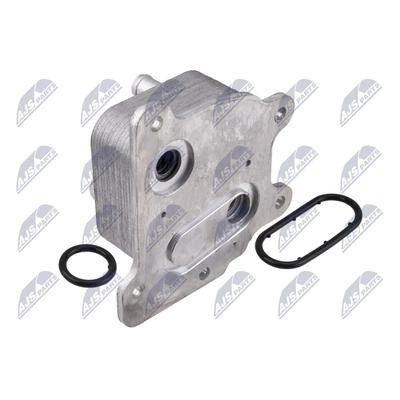 NTY Ölkühler, Motoröl CCL-NS-016 für NISSAN
