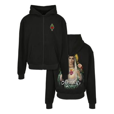 Neopren-Hoodie "Upscale by Mister Tee Herren", Herren, Gr. S, schwarz, 100% Baumwolle, UPSCALE BY MISTER TEE, mehrfarbig, U-Boot-Ausschnitt, Pullover