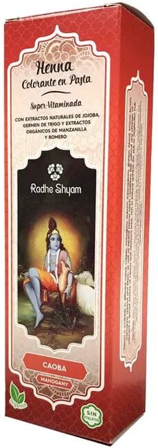 Radhe Shyam Henna Colorante Em Pasta Caoba Eco 200 ml