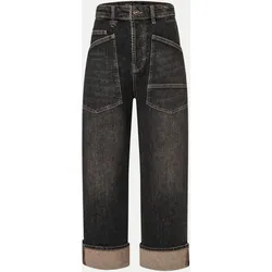 Baggy Jeans Authentic Schwarz 42
