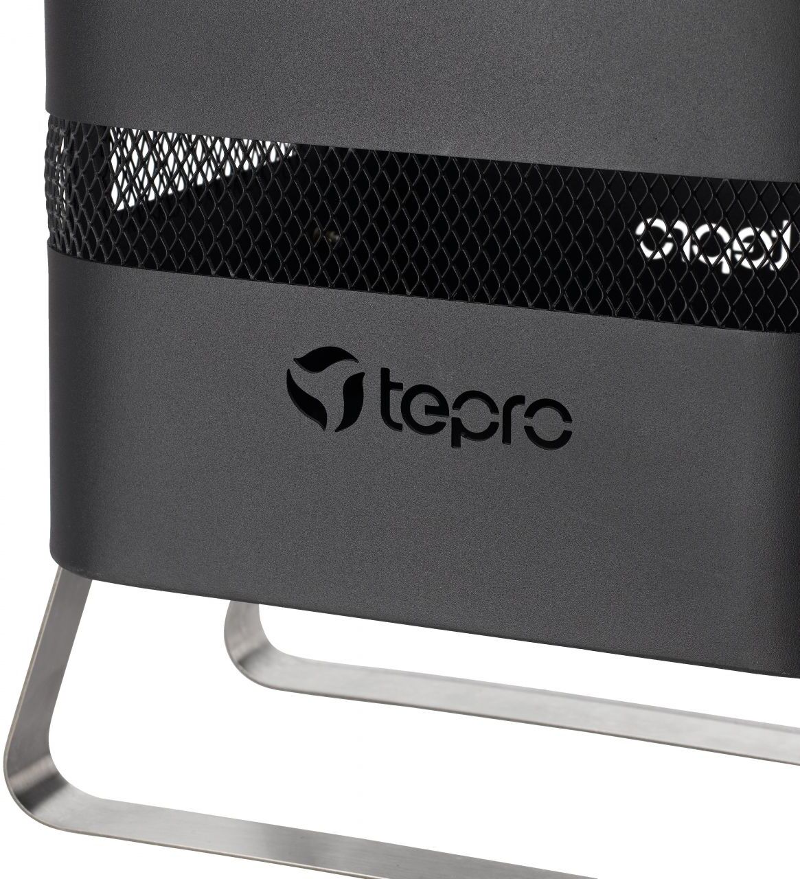 Tepro Garten Tepro Design Feuerstelle schwarz / Edelstahl