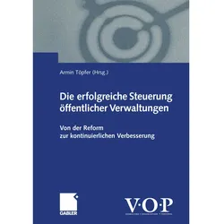 Die erfolgreiche Steuerung öffentlicher Verwaltungen, Fachbücher