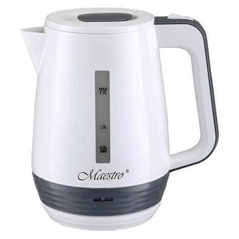 Maestro Elektrischer Wasserkocher 1.7l 2200W MR-033-WHITE (1.70 l) (MR-033-WHITE)