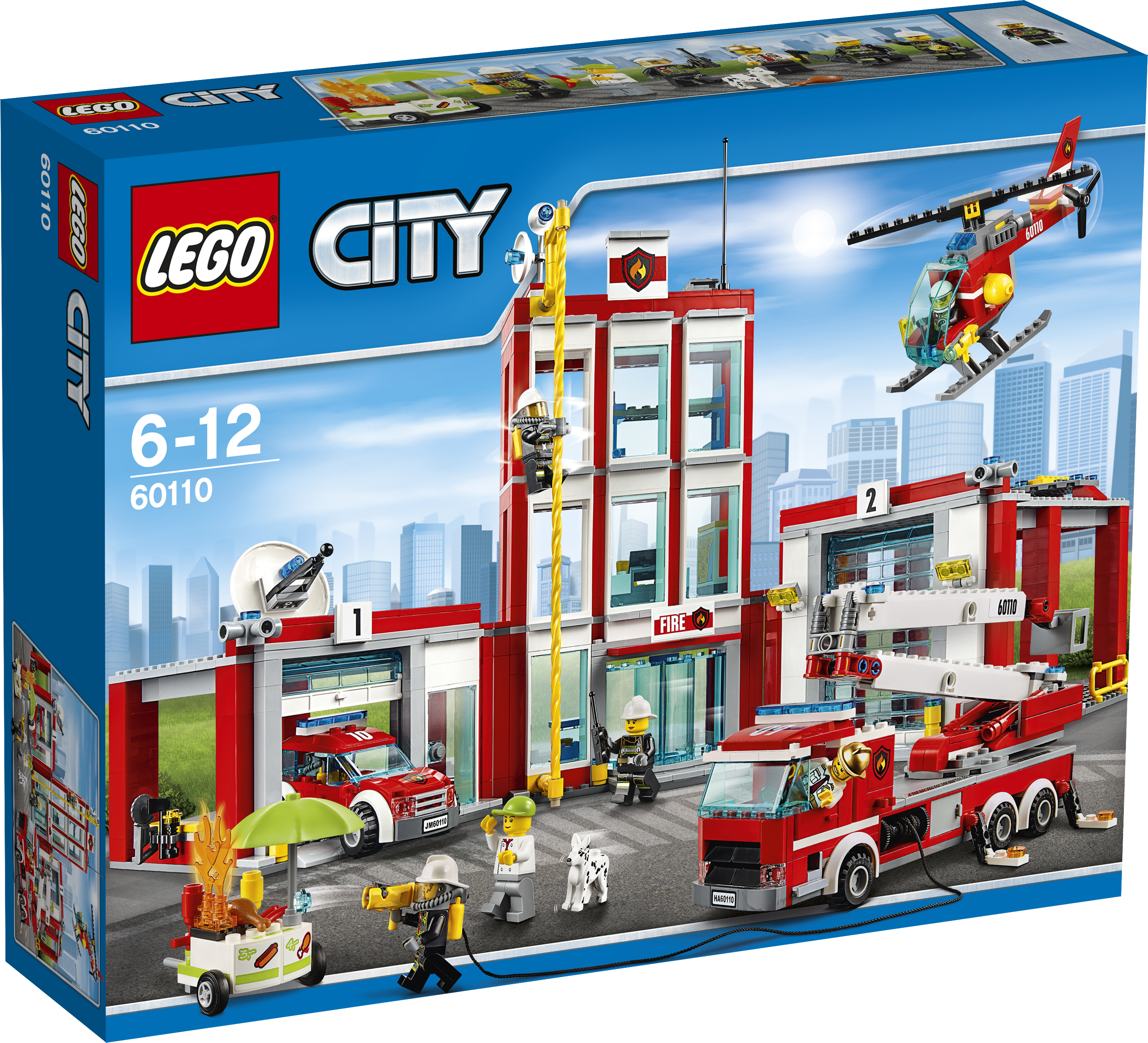LEGO City Große Feuerwehrstation 60110