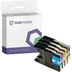 4er Multipack Set Kompatibel für Brother MFC-J 835 DW (LC-1240) Druckerpatronen